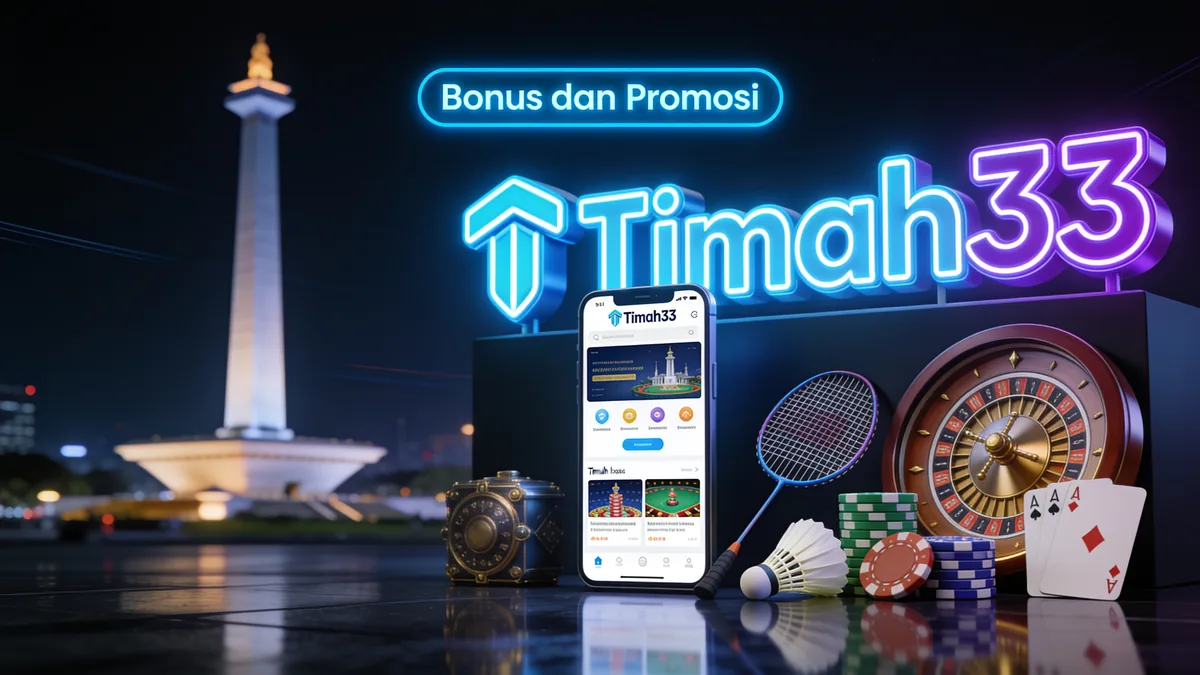 Bonus dan Promosi: panduan timah33 untuk pemain di Indonesia