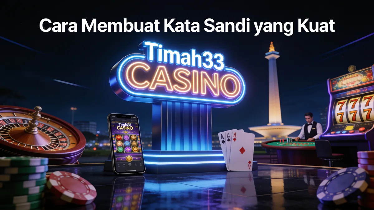 Cara Membuat Kata Sandi yang Kuat: panduan timah33 untuk pemain di Indonesia